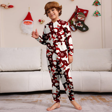Christmas Family Matching Pajamas Jumpsuit