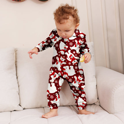 Christmas Family Matching Pajamas Jumpsuit