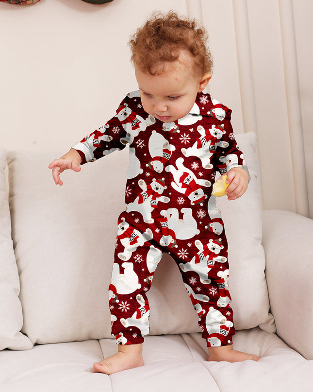 Christmas Family Matching Pajamas Jumpsuit
