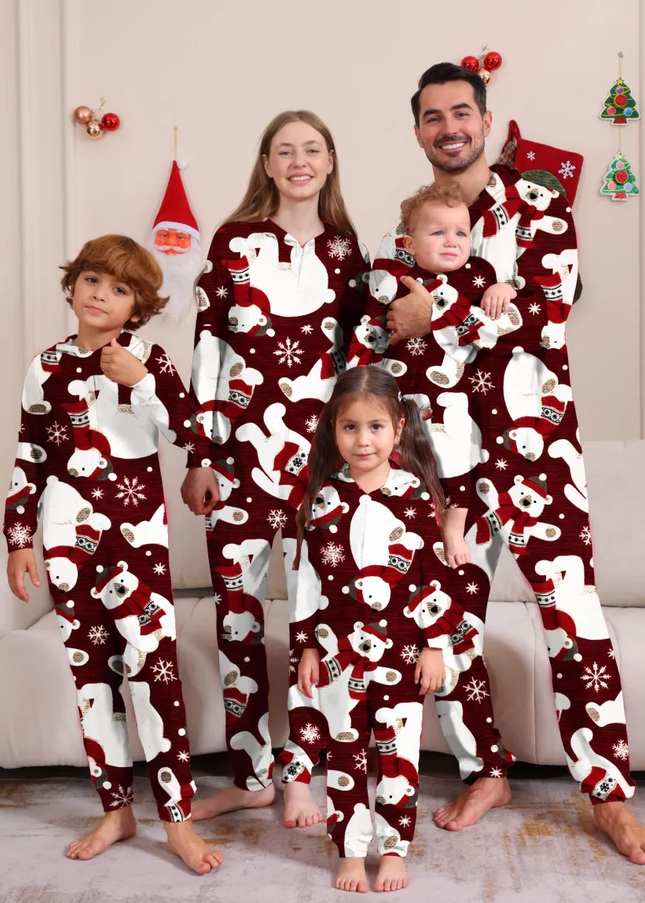 Christmas Family Matching Pajamas Jumpsuit