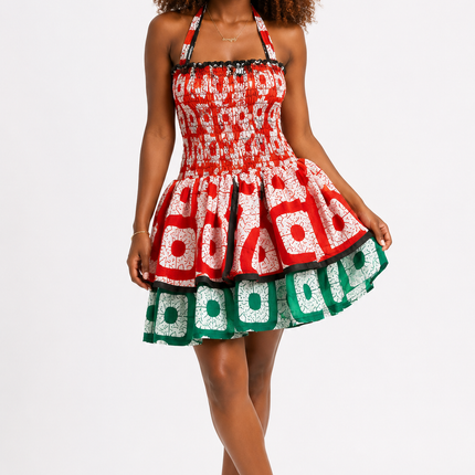 African Mini Dress