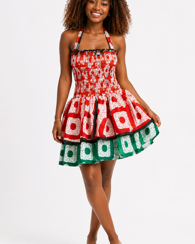 African Mini Dress