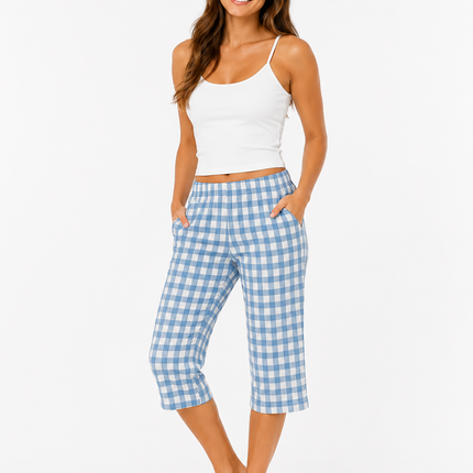 Women’s Summer PJS Cotton Capri's Pant