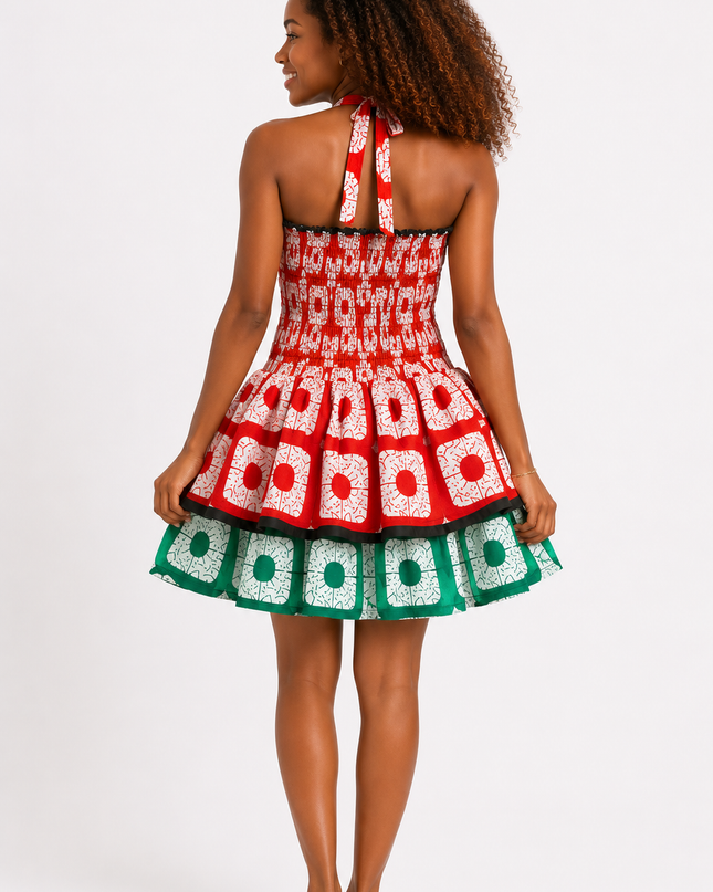 African Mini Dress