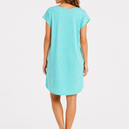 Women's Short Sleeve Lightweight Nightgown
