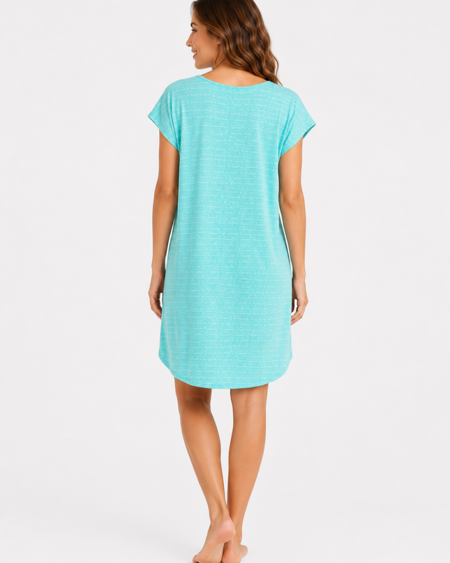 Women's Short Sleeve Lightweight Nightgown