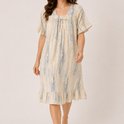 Women's Lightweight Printed Nightgown