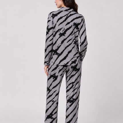 Women's 100% Cotton Long Sleeve Pajama Set