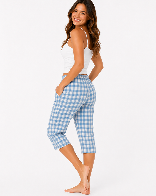 Women’s Summer PJS Cotton Capri's Pant