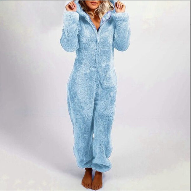 Winter Flannel Cozy Jumpsuit