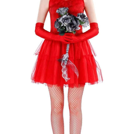 Halloween Horror Ghost Bride Cosplay Costume - Swaggy Fit