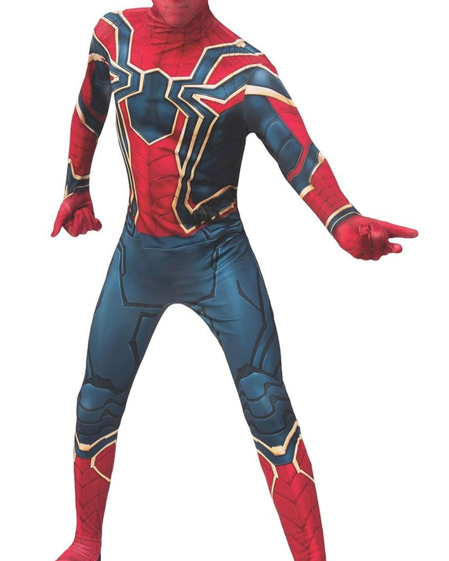 Halloween  Iron Spider Man Full Body Stretch Jumpsuit - Swaggy Fit - Swaggy Fit - Halloween  Iron Spider Man Full Body Stretch Jumpsuit - Swaggy Fit 