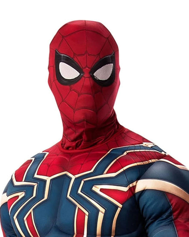 Halloween  Iron Spider Man Full Body Stretch Jumpsuit - Swaggy Fit - Swaggy Fit - Halloween  Iron Spider Man Full Body Stretch Jumpsuit - Swaggy Fit 