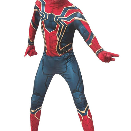 Halloween  Iron Spider Man Full Body Stretch Jumpsuit - Swaggy Fit - Swaggy Fit - Halloween  Iron Spider Man Full Body Stretch Jumpsuit - Swaggy Fit 