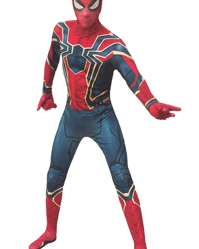 Halloween  Iron Spider Man Full Body Stretch Jumpsuit - Swaggy Fit - Swaggy Fit - Halloween  Iron Spider Man Full Body Stretch Jumpsuit - Swaggy Fit 