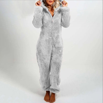 Winter Women Warm Cozy Jumpsuit
