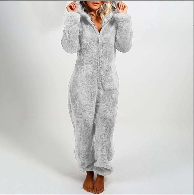 Winter Women Warm Cozy Jumpsuit