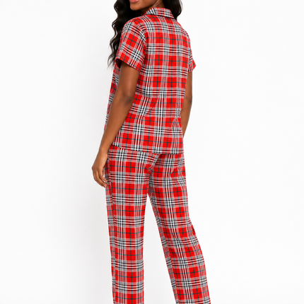 2Pcs Women Pajamas Made in Soft And Comfortable Fabric