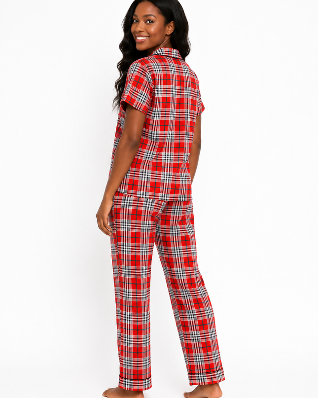 2Pcs Women Pajamas Made in Soft And Comfortable Fabric