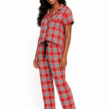 2Pcs Women Pajamas Made in Soft And Comfortable Fabric