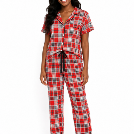 2Pcs Women Pajamas Made in Soft And Comfortable Fabric