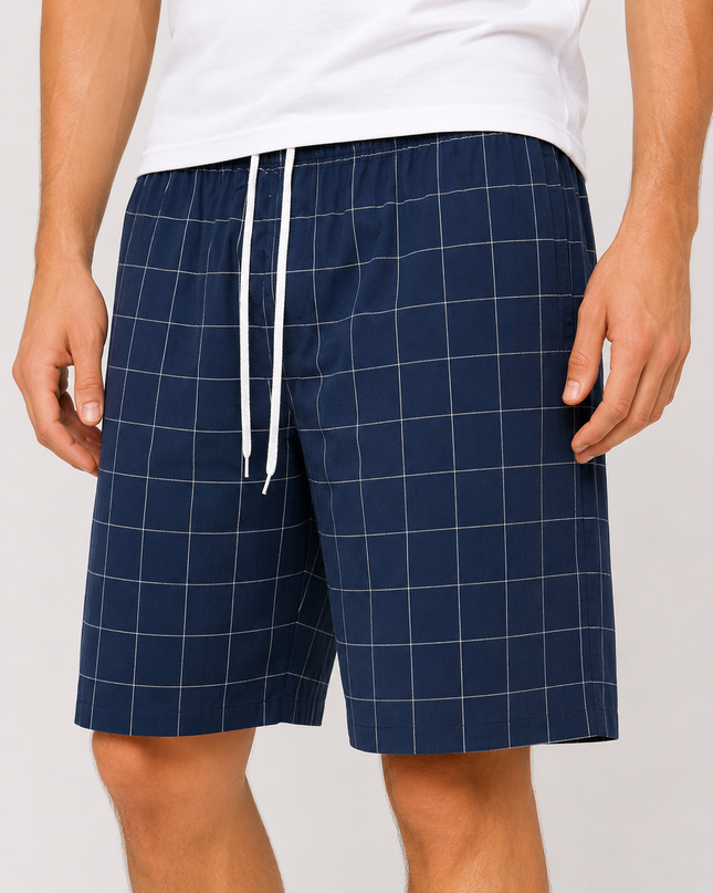Men's Summer Short With Draw String 100% Cotton