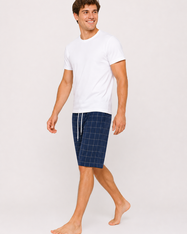 Men's Summer Short With Draw String 100% Cotton