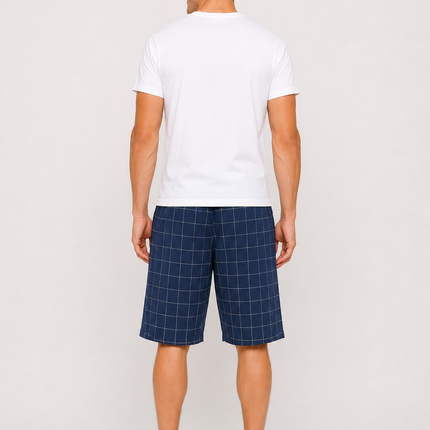 Men's Summer Short With Draw String 100% Cotton