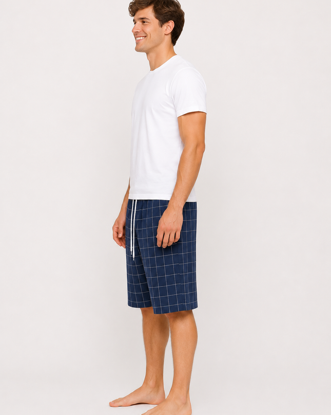 Men's Summer Short With Draw String 100% Cotton
