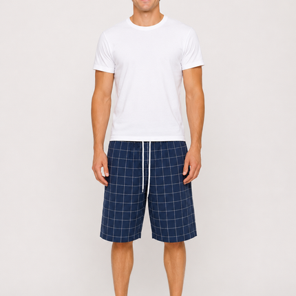 Men's Summer Short With Draw String 100% Cotton
