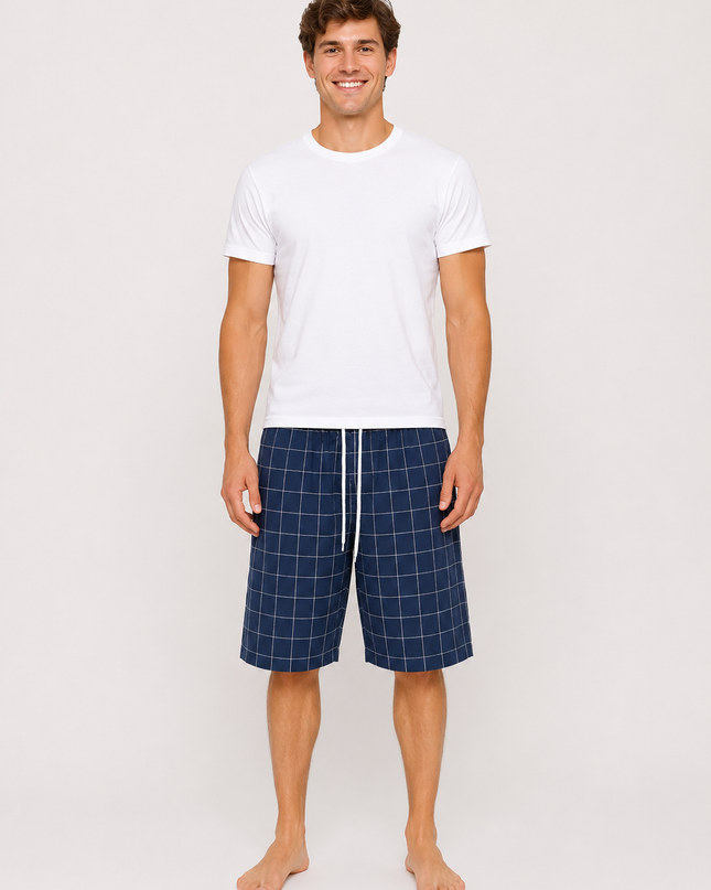 Men's Summer Short With Draw String 100% Cotton