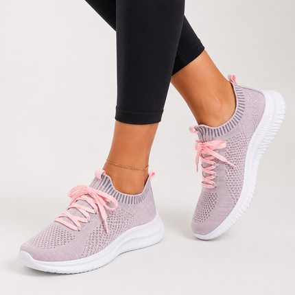 Women  Lightweight Running Shoes with Lace