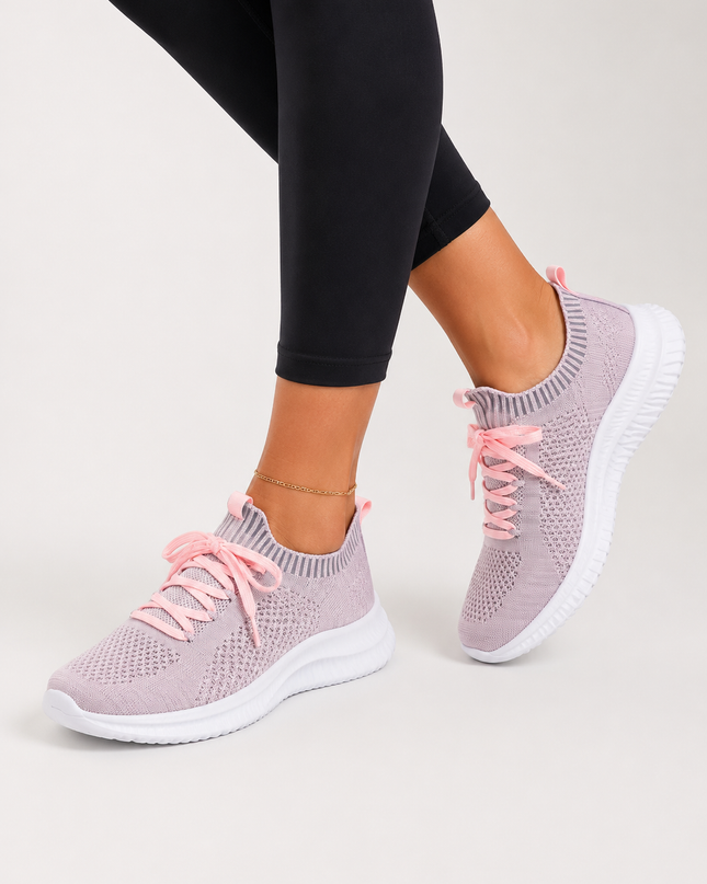 Women  Lightweight Running Shoes with Lace