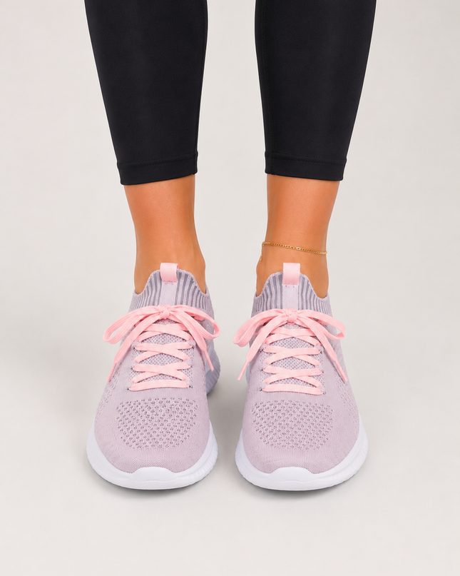 Women  Lightweight Running Shoes with Lace