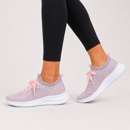Women  Lightweight Running Shoes with Lace
