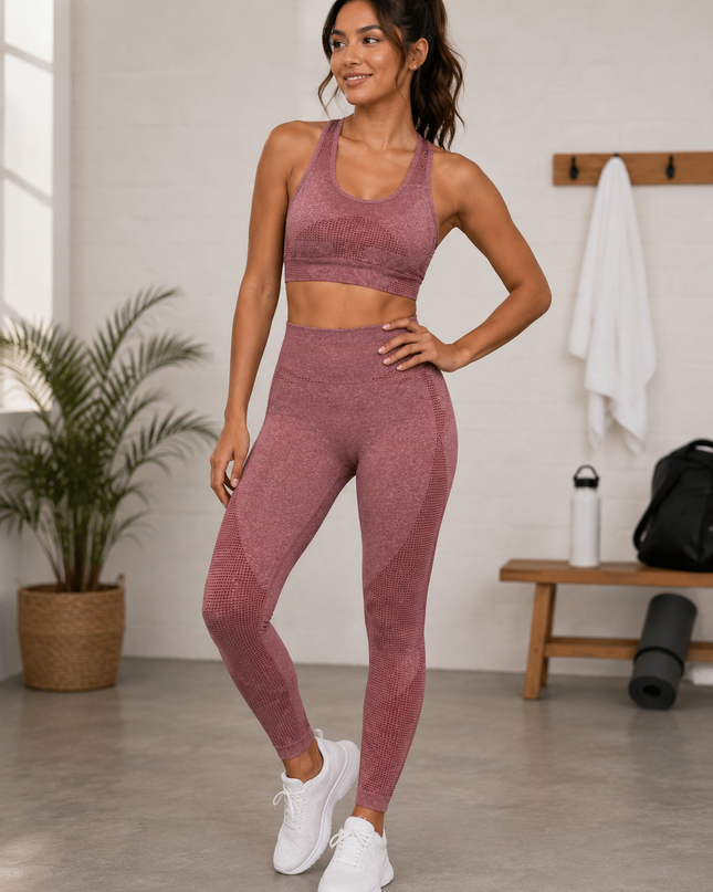 Active Sport Bra And Pant Set