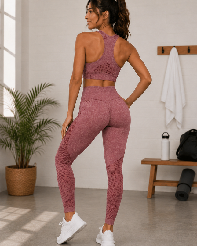Active Sport Bra And Pant Set