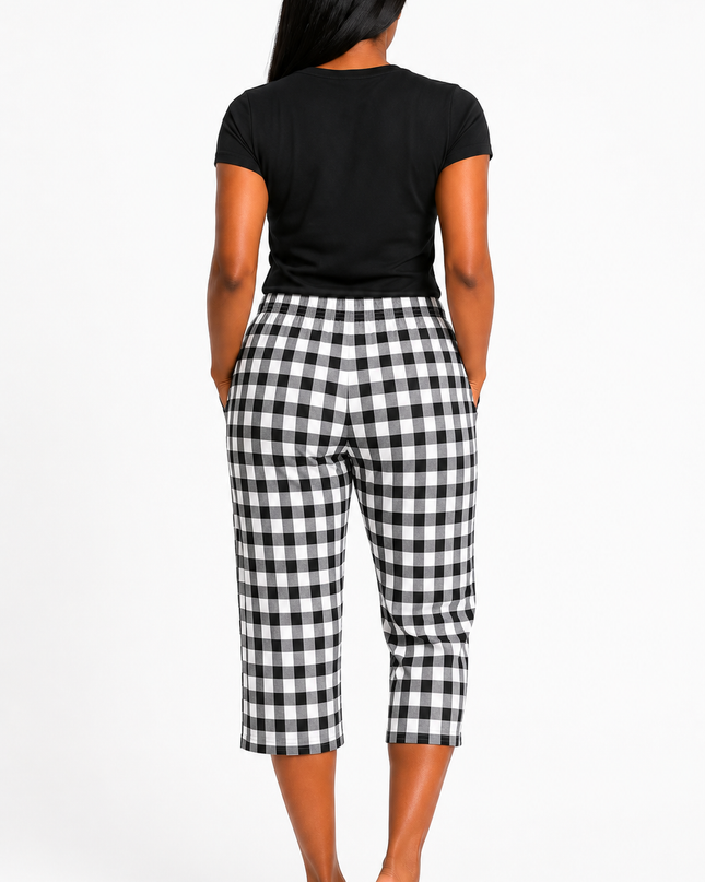 Women’s Summer Lounge wear And PJS Cotton Capri's Pant