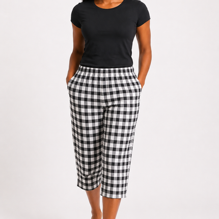 Women’s Summer Lounge wear And PJS Cotton Capri's Pant