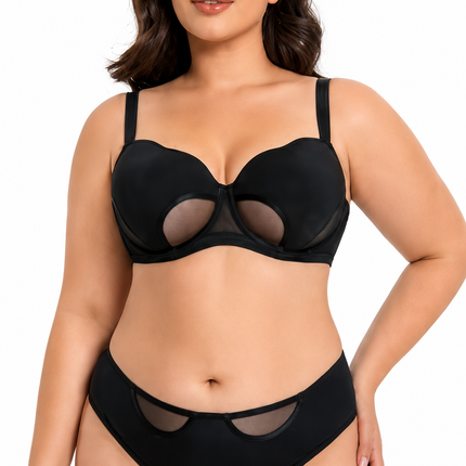 Soft Padded Bra With Under Wire Support