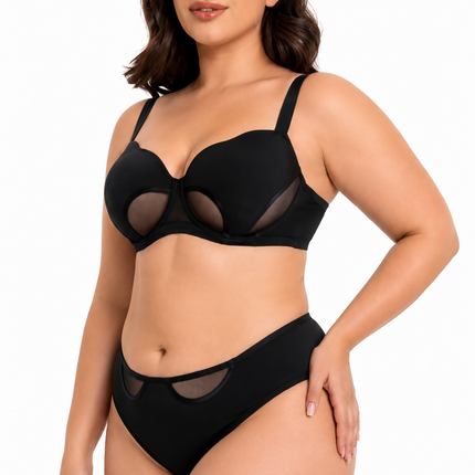 Soft Padded Bra With Under Wire Support