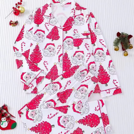 2pcs Christmas Pajamas