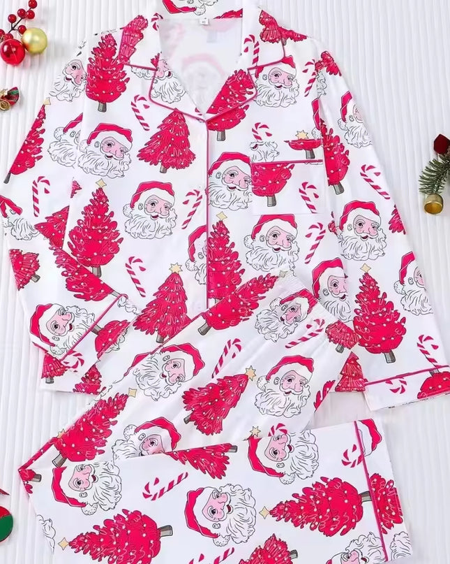 2pcs Christmas Pajamas