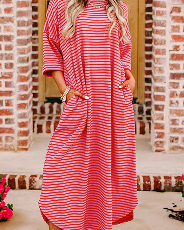 T-Shirt 3/4 Dress And Also Nightgown