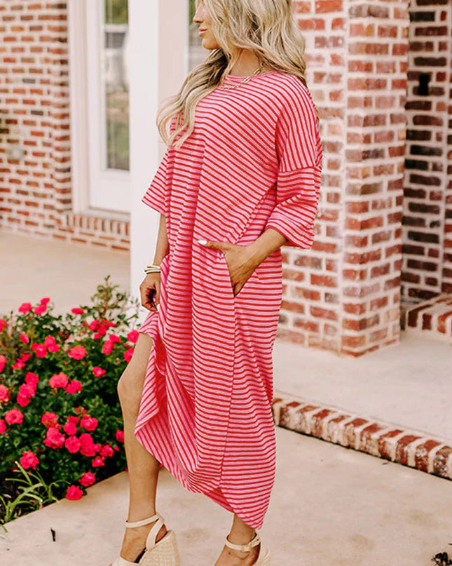 T-Shirt 3/4 Dress And Also Nightgown