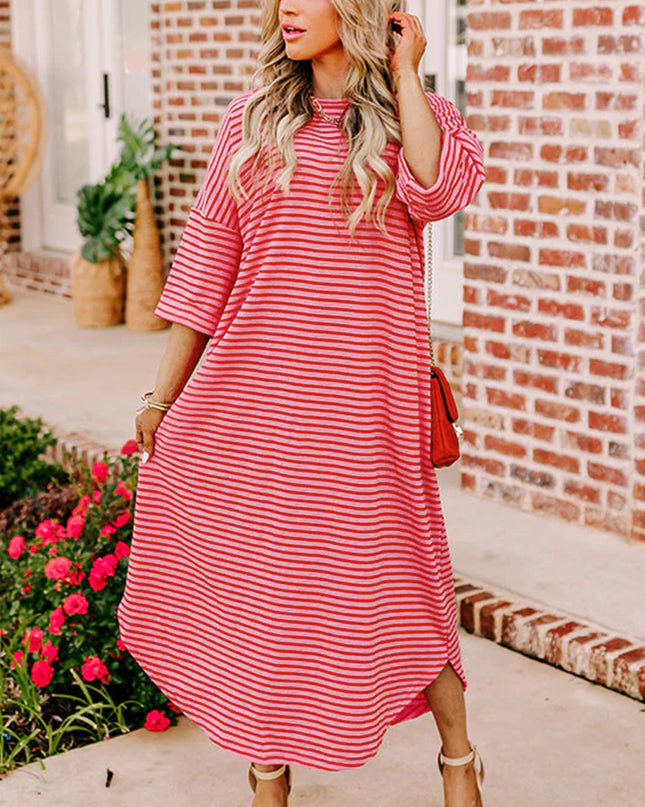 T-Shirt 3/4 Dress And Also Nightgown