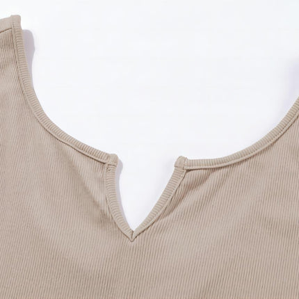 Smoke Gray Drawstring Pockets Sleeveless Jogger Jumpsuit