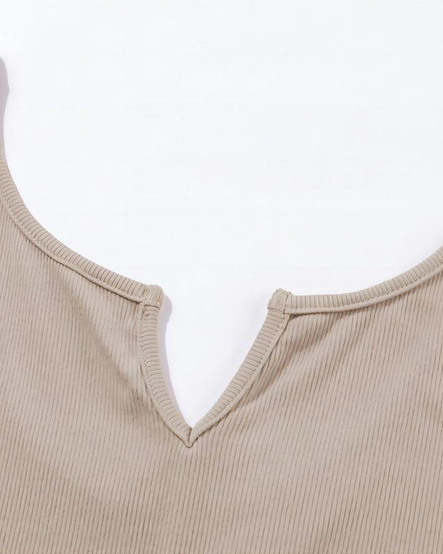 Smoke Gray Drawstring Pockets Sleeveless Jogger Jumpsuit