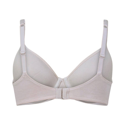 Light Padded Cotton Bra With Underwire - Swaggy Fit