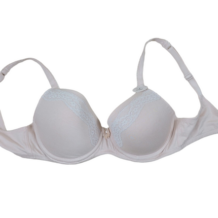Light Padded Cotton Bra With Underwire - Swaggy Fit